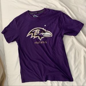 Unisex L Purple Raven’s T-shirt